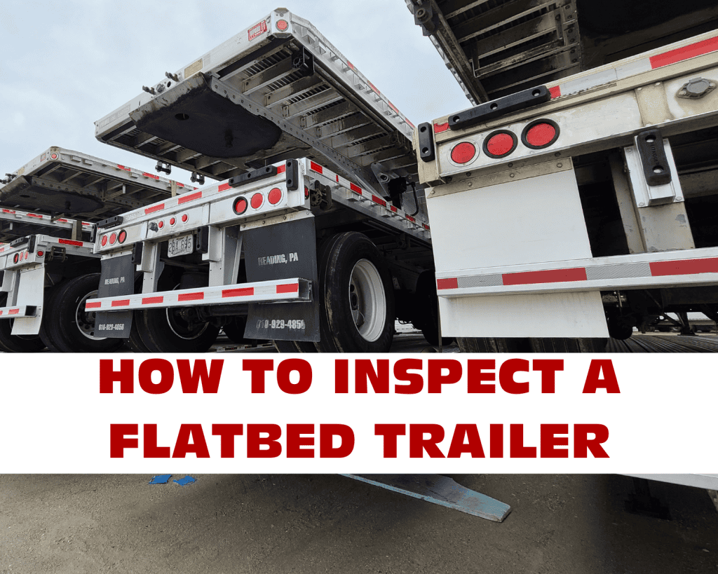 inspecting flatbeds