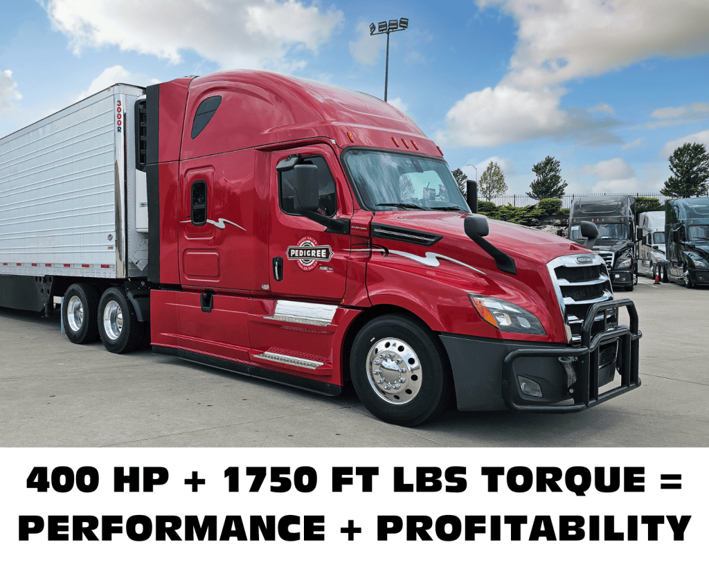semi truck horsepower