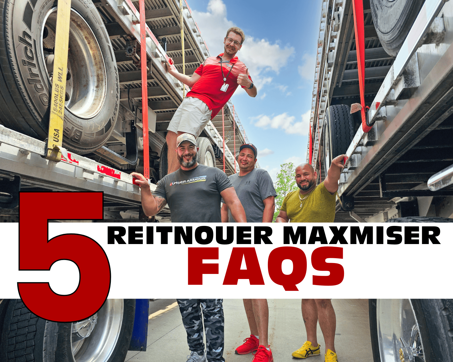 Lightweight flatbed trailers