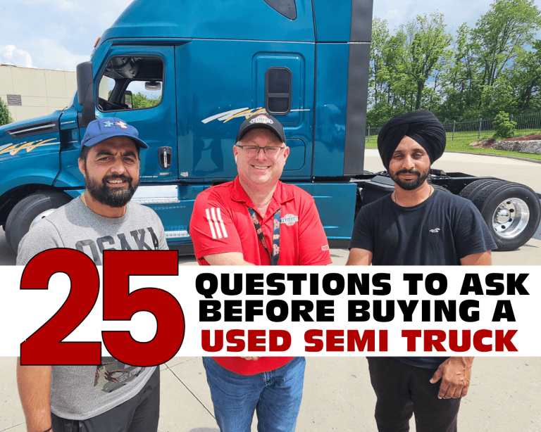 used semi truck buying guide