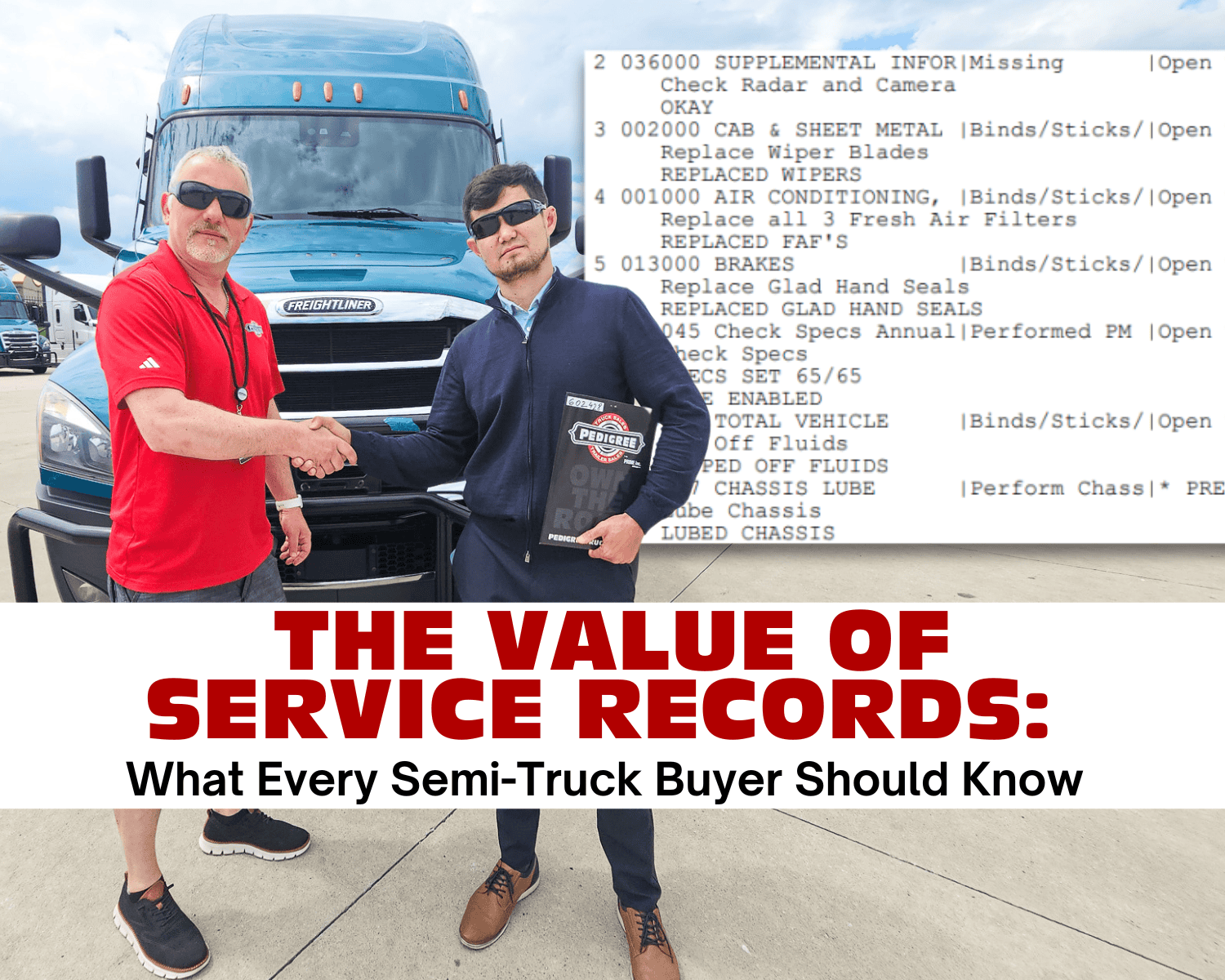 Semi-Truck Maintenance History