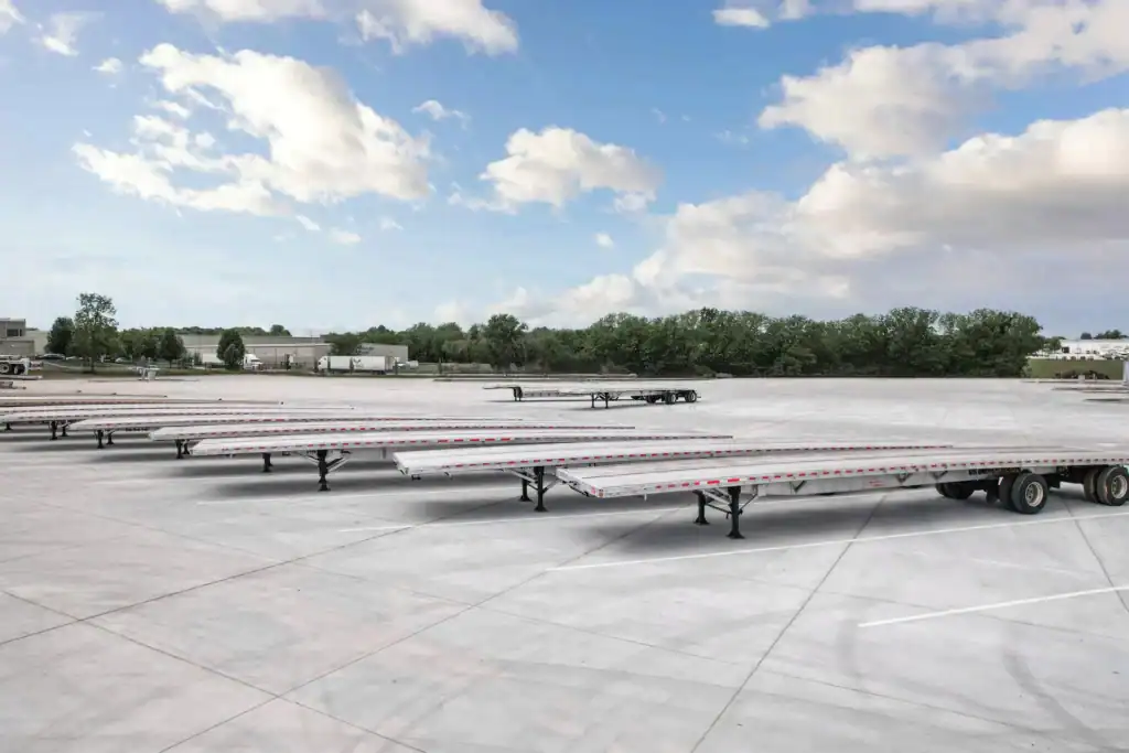 all aluminum reitnouer flatbeds at pedigree truck and trailer