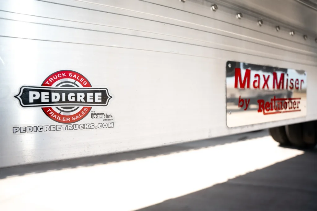 used reitnouer maxmiser all aluminum flatbed trailer