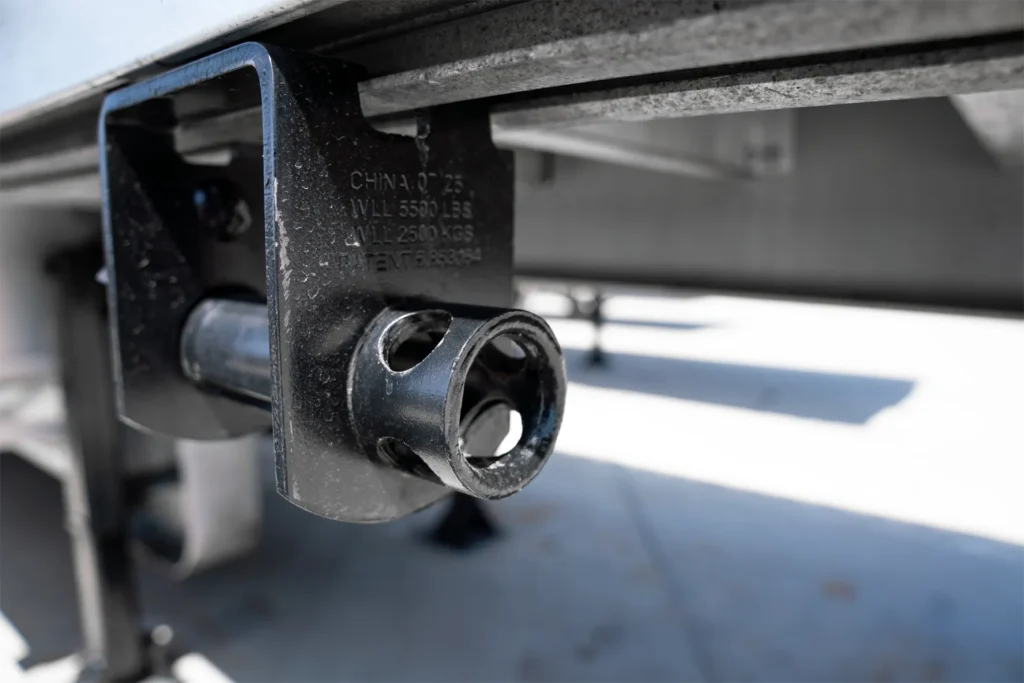 Used Reitnouer All Aluminum Stepdeck Semi Trailers with automatic slack adjusters