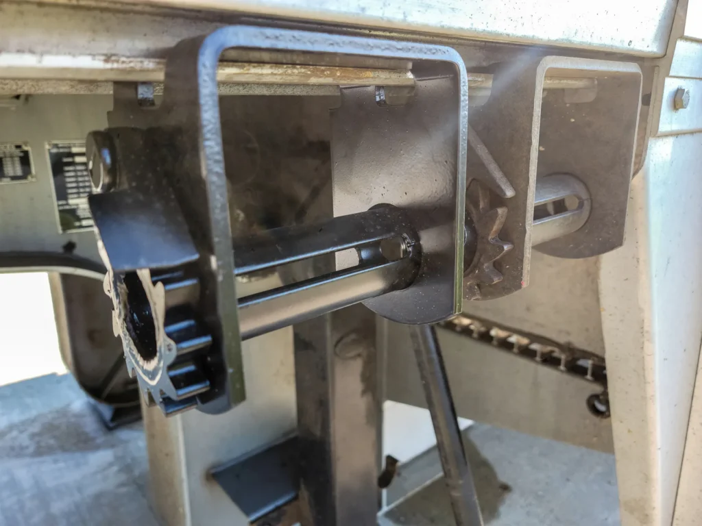 Used Reitnouer All Aluminum Stepdeck Semi Trailers with automatic slack adjusters