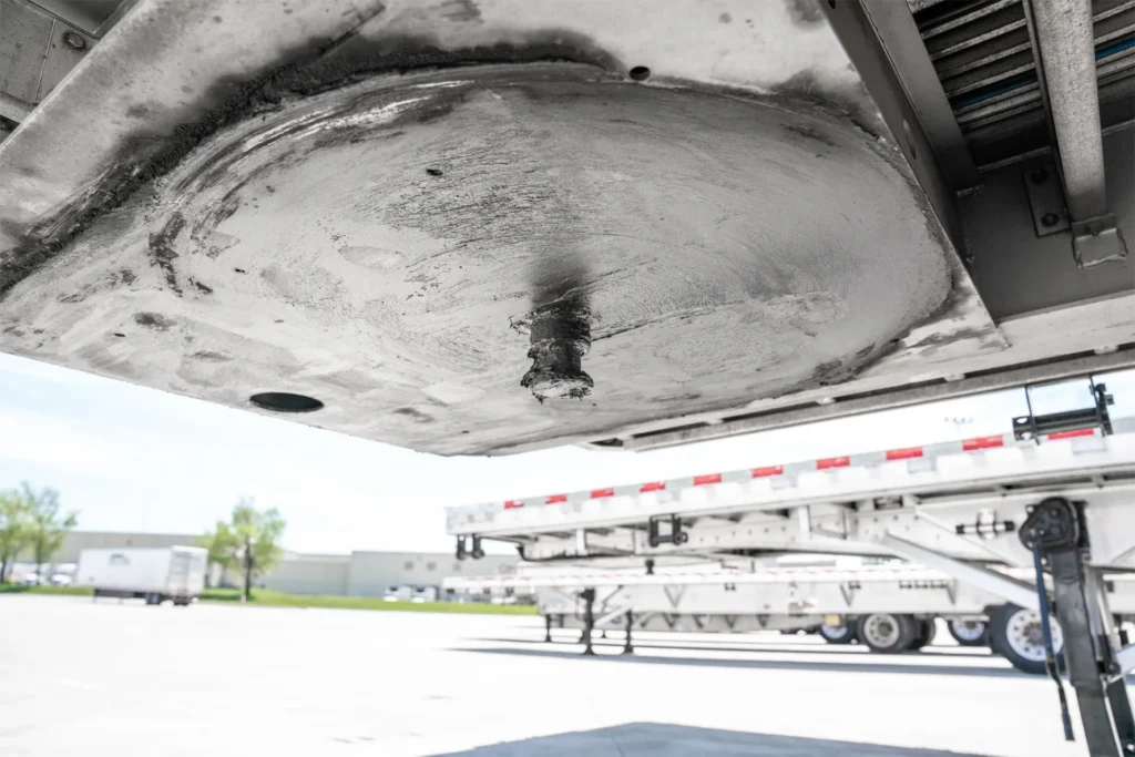 Used Reitnouer All Aluminum Stepdeck Semi Trailers with 30" kingpin