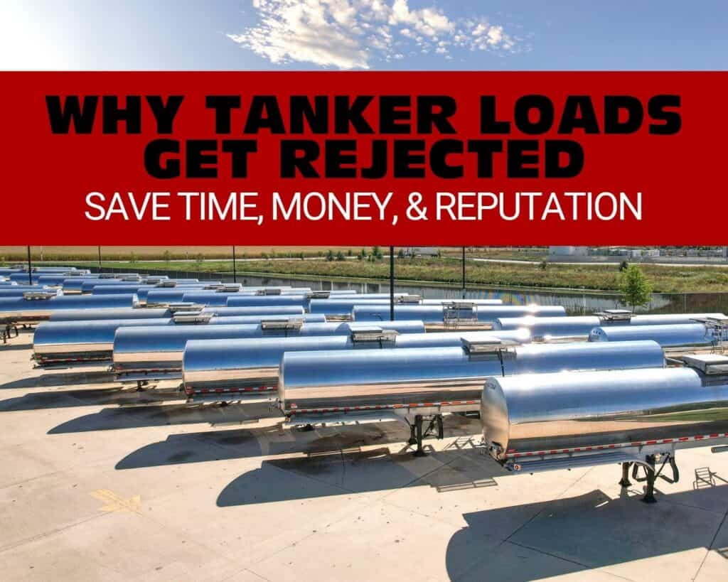 Used food grade tanker trailer with documented maintenance records