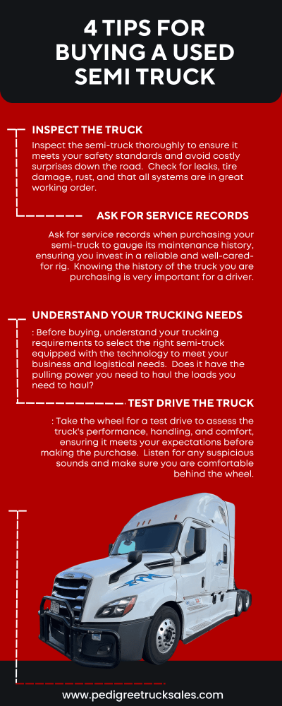 Infographic Main File (2) tips for buying a used semi